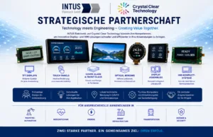 Mehr über den Artikel erfahren INTUS Elektronik und Crystal Clear Technology starten strategische Partnerschaft